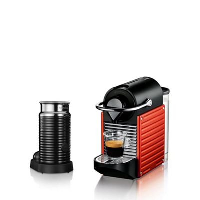 Krups Debenhams Exclusive: Nespresso Pixie Red XN301540 coffee machine- at Debenhams.com